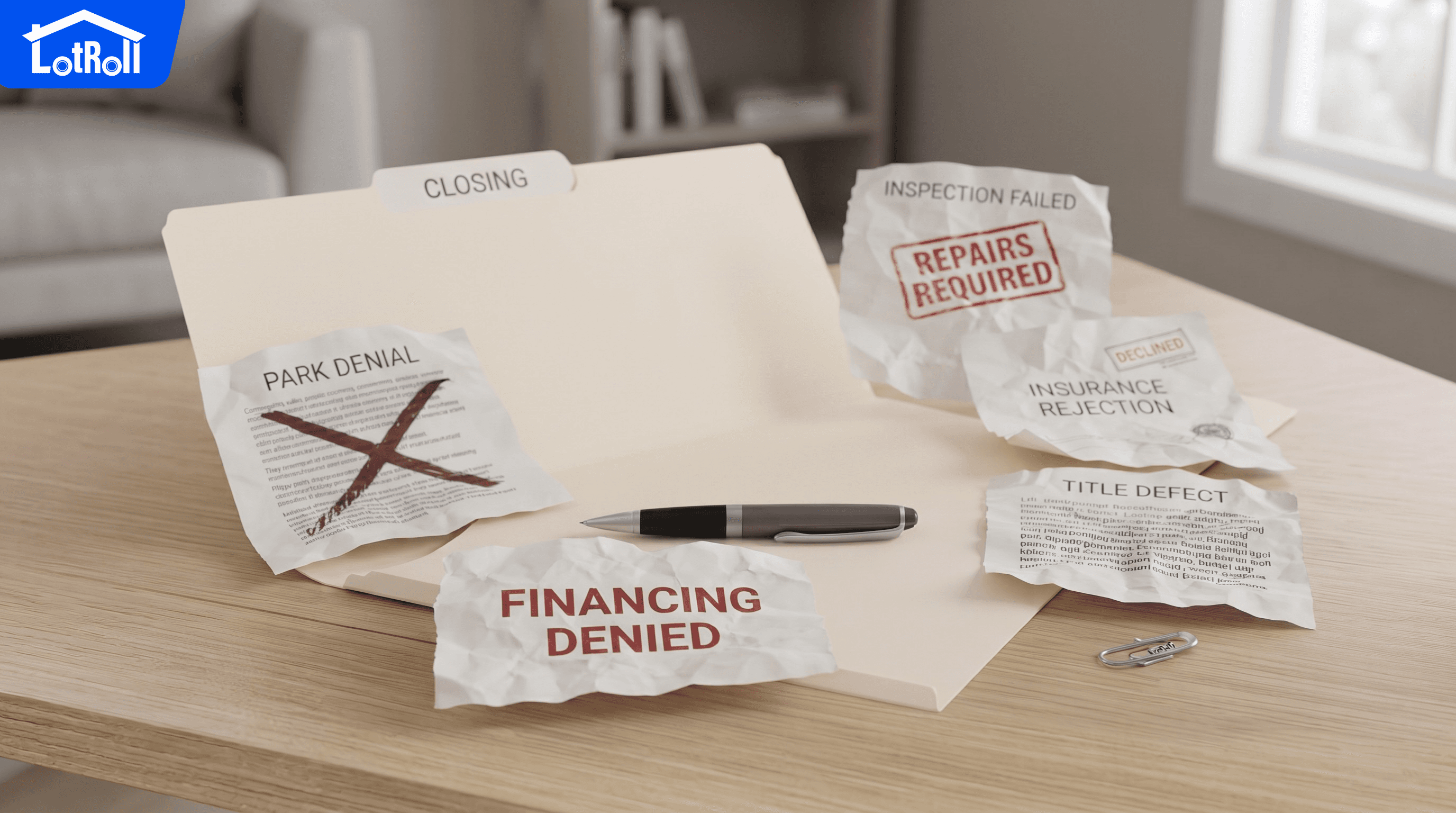 5 Reasons Manufactured Home Deals Fall Apart Before Closing
