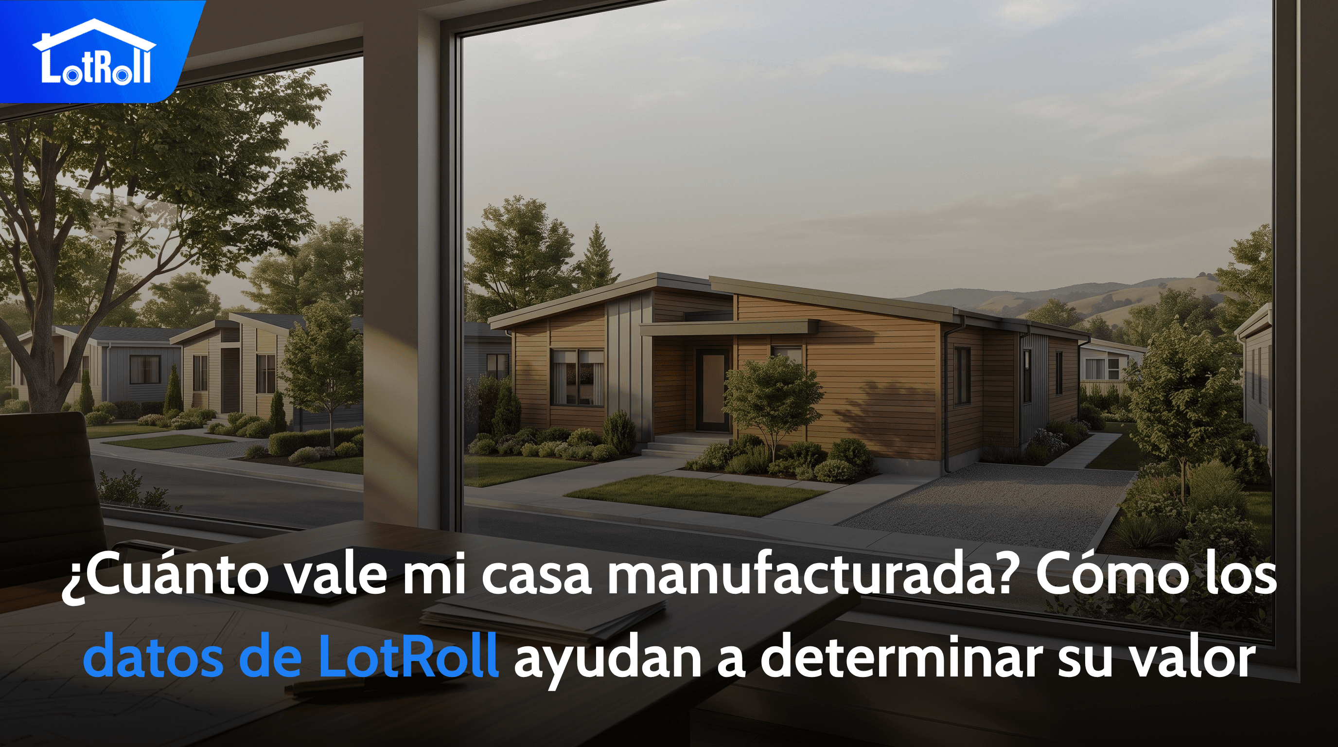 ¿Cuánto vale mi casa manufacturada? Cómo los datos de LotRoll ayudan a determinar su valor