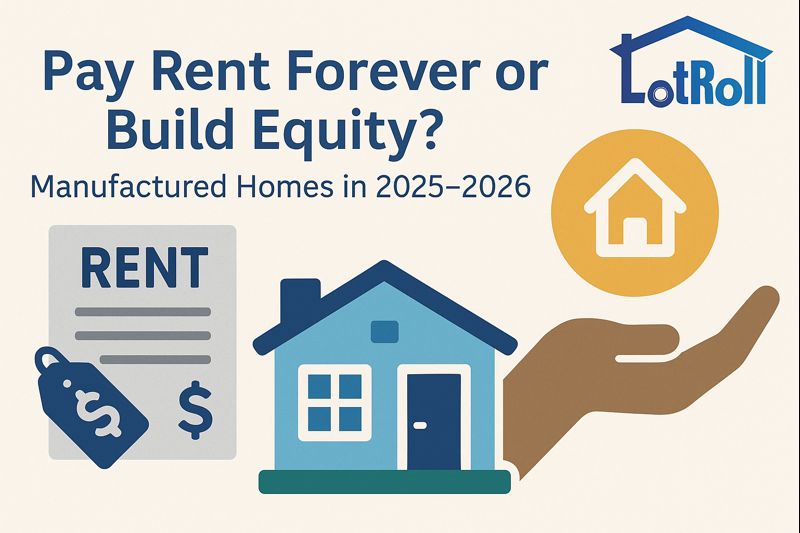 Pay Rent Forever or Build Equity? Manufactured Homes in 2025–2026