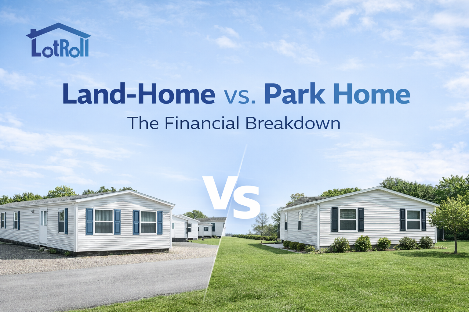 Land-Home vs. Park Home: The 10-Year Financial Breakdown Most Buyers Never See
